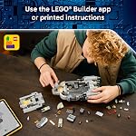 LEGO Star Wars: The Mandalorian and Grogu Anzellan Starship Building Toy - Build and Display Set for Boys & Girls, Ages 9+ - Star Wars Gifts for Kids - W/Grogu & 2 Anzellan Figures - 75445