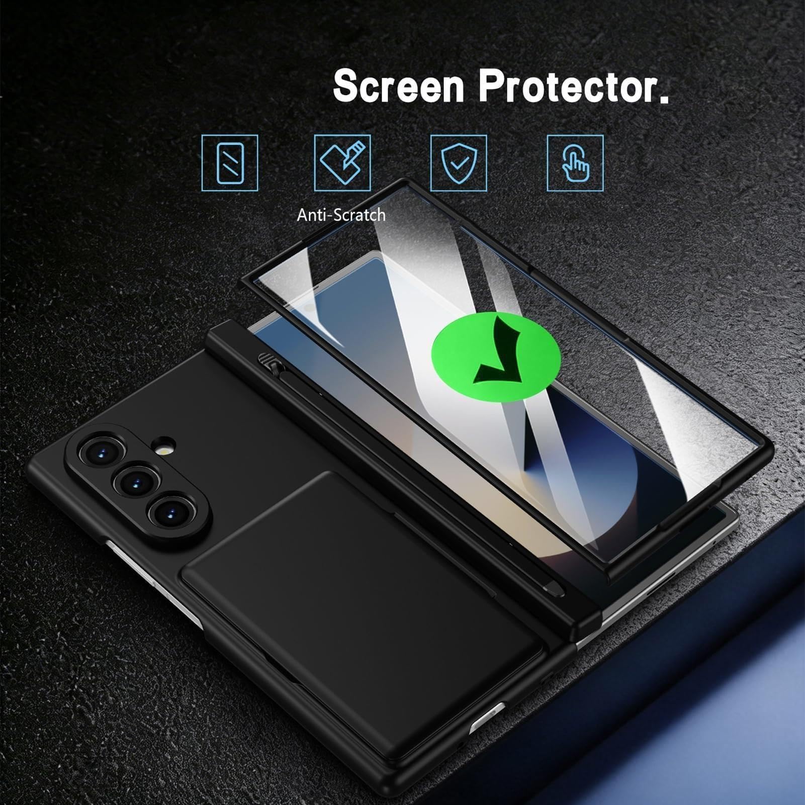 Custodia Per Samsung Galaxy Z Fold 8 Ultra, Antiurto Ultra Sottile Case