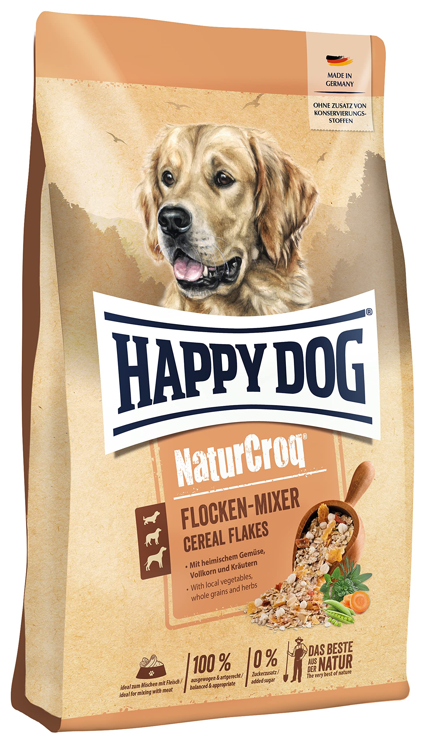 Happy Dog Premium NaturCroq Flake Mixer 1.5 kg