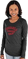 Vista 23 de Blue 84 Women's Tri-Blend Long Sleeve T-Shirt Campus