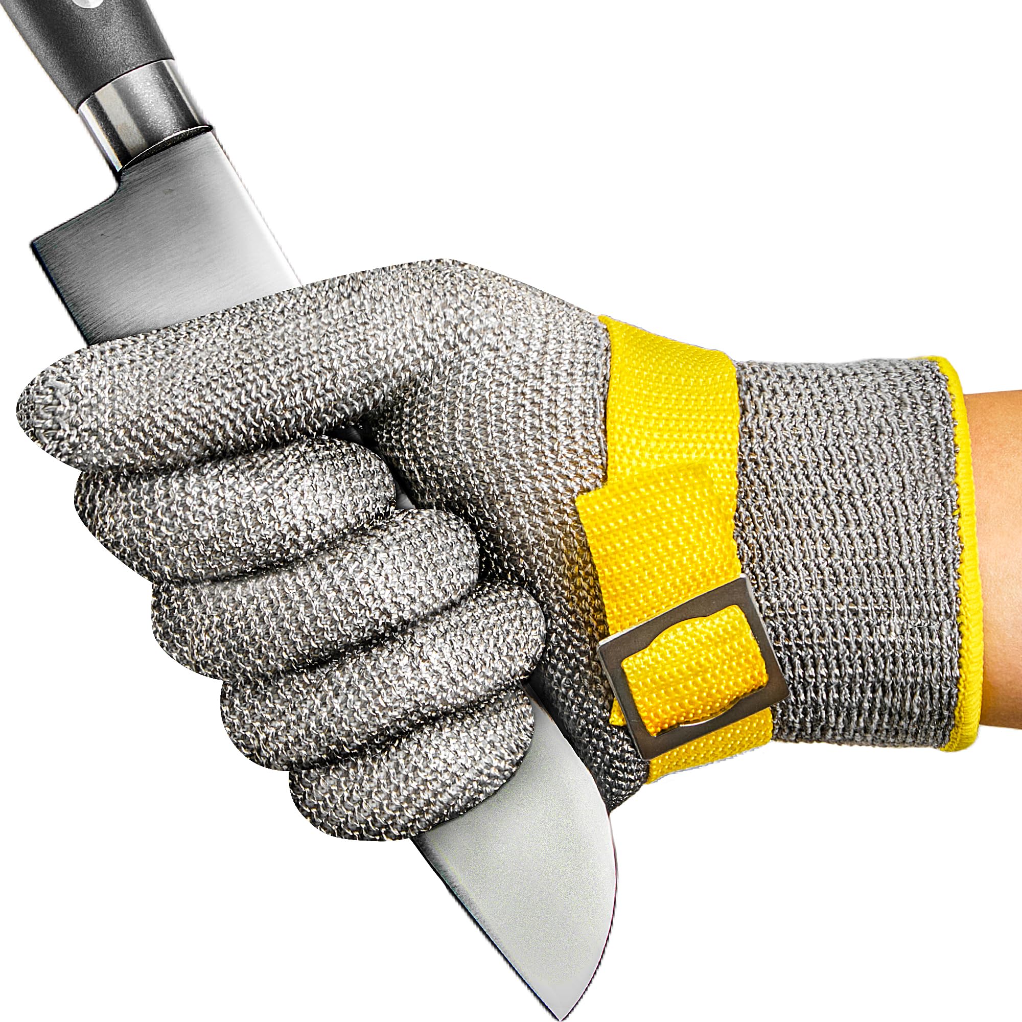 COOLJOB ANSI A9 Cut Resistant Gloves Food Grade for kitchen