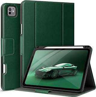 auaua Case for iPad Pro 11 Inch (M5/M4), Green
