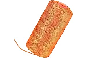 Orange 600 Feet #18 Masonry String for Enhanced Projects