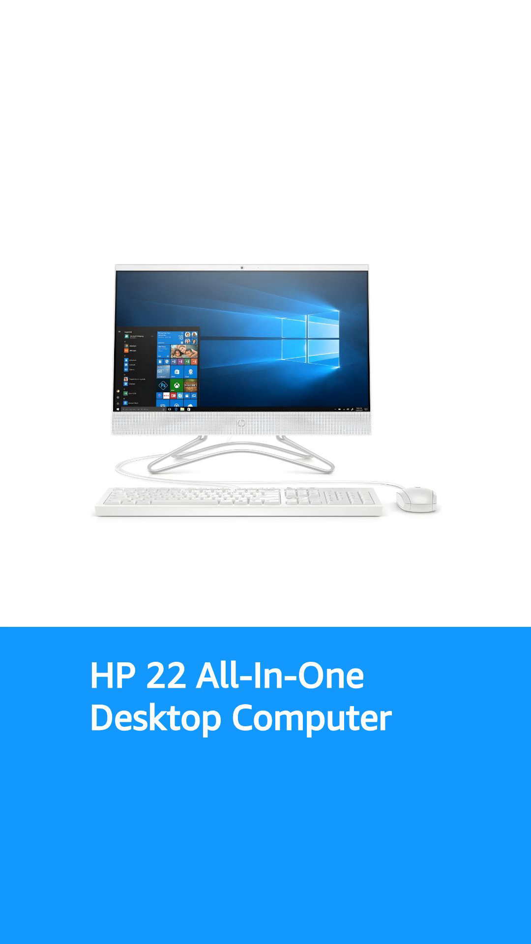 2020 HP 22 All-in-One Desktop Computer : 21.5
