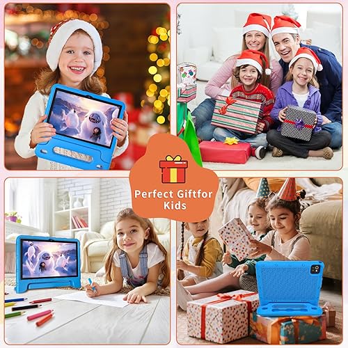 Miniatura 7 de EDDBNi Tableta para Niños Android 14 Tableta de 10 Pulgadas Tabletas para Niños con Estuche Núcleo Cuádruple 64GB Cámara Dual Controles Parentales