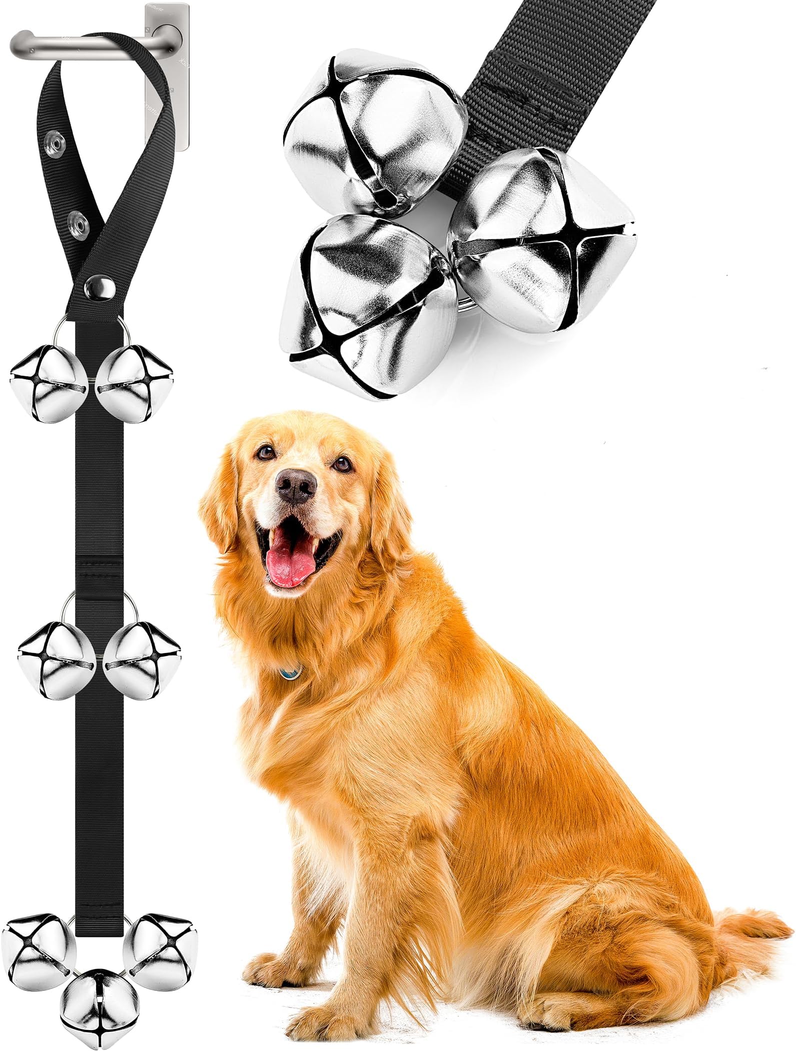 JODGERUN Dog Doorbells Premium Quality Training Potty Dog