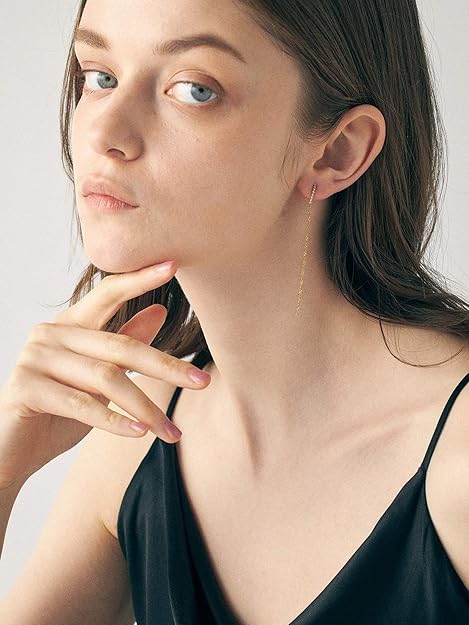 Amazon | (エテ) ete ビジュー チェーン ピアス 872193 FREE