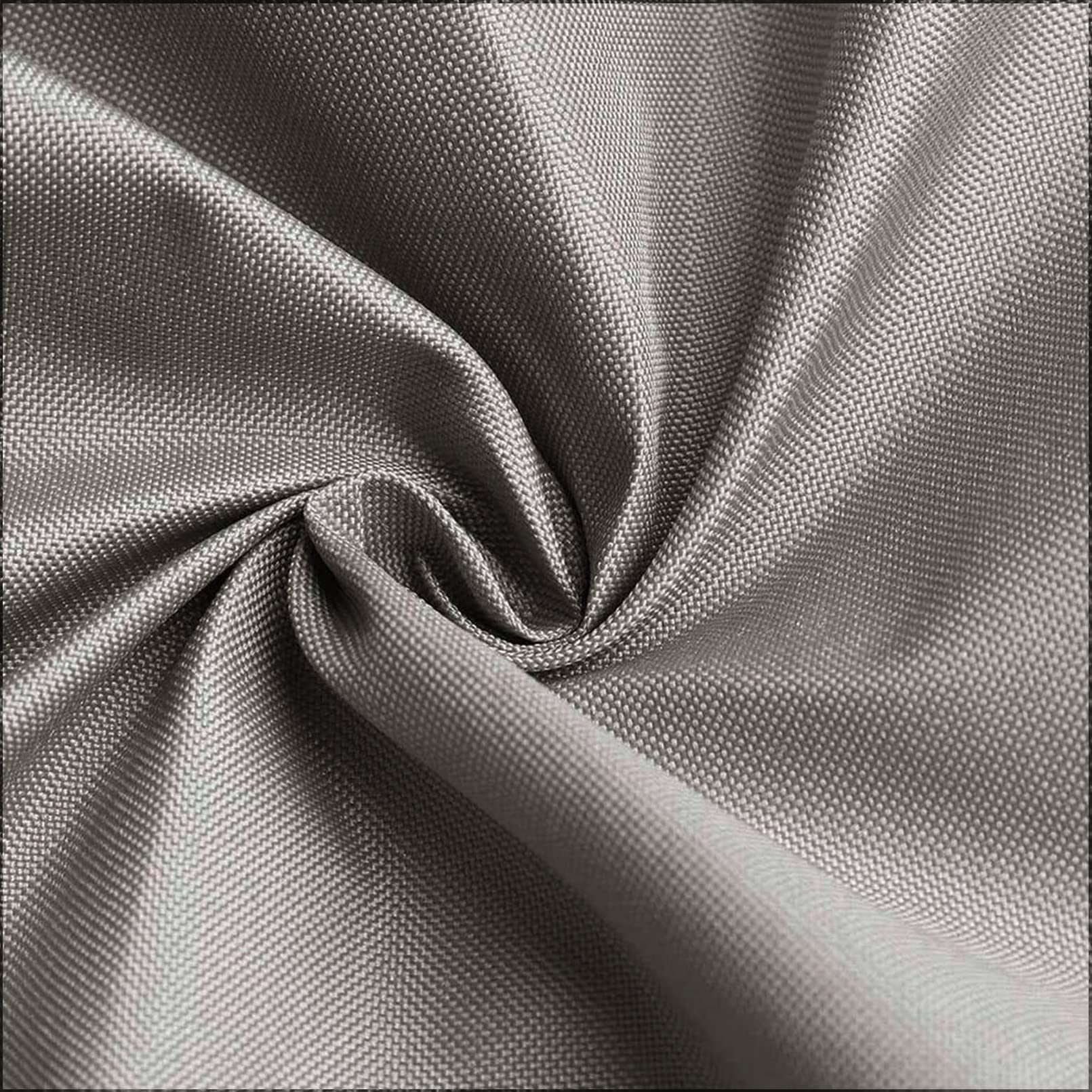 Vela Parasole Impermeabile 1,7 m x 3,4 m, Protezione Solare Rettangolare con Accessori di Montaggio, Resistente all'Usura, Copertura per Patio Esterno, pergolato, Prato, terrazza, Grigio Chi