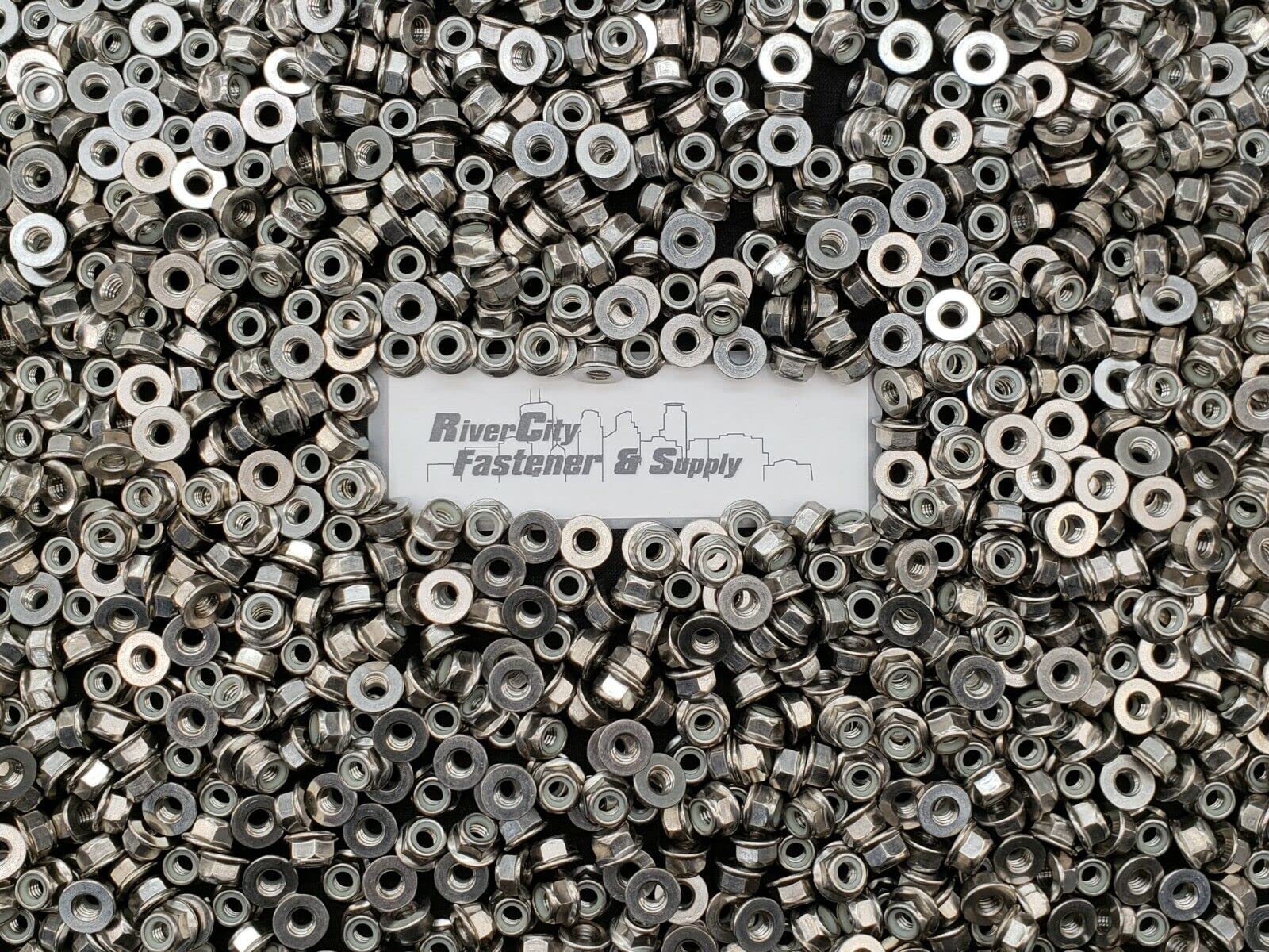 Tuerca Seguridad Inserto De Nylon 3/16 Unc (6,000pza) | Envío Gratis