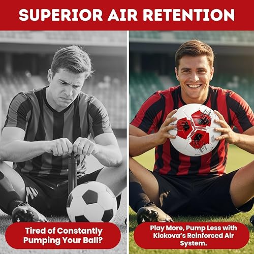 Miniatura 4 de Balones de fútbol de tamaño 5  Pelota de entrenamiento profesional de unión térmica para jóvenes, adultos, clubes y ligas, rendimiento de partido,