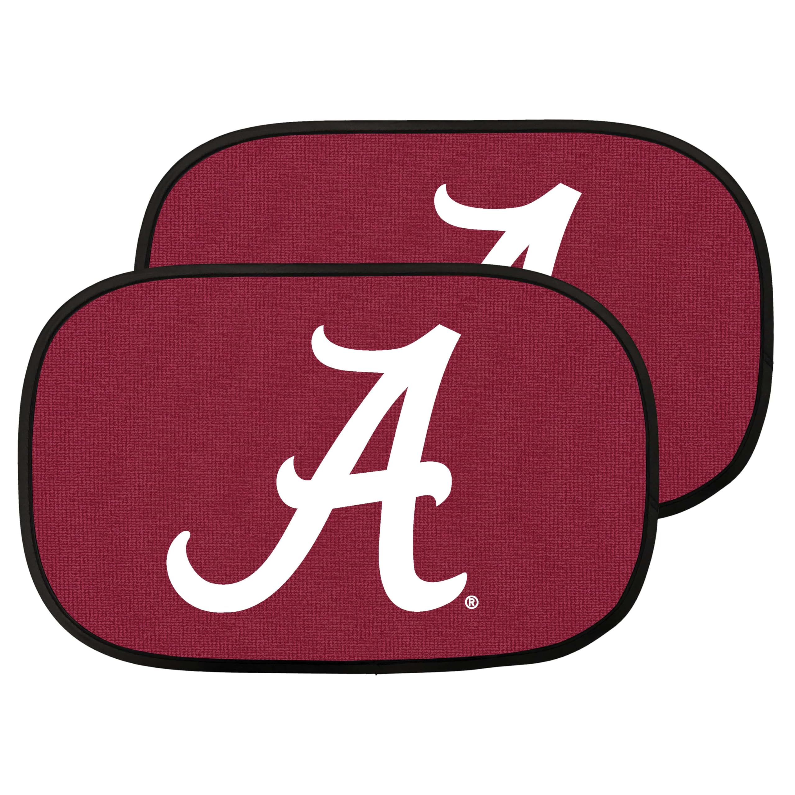 NCAA Alabama Crimson Tide Side Window Auto Shade 2 Pack