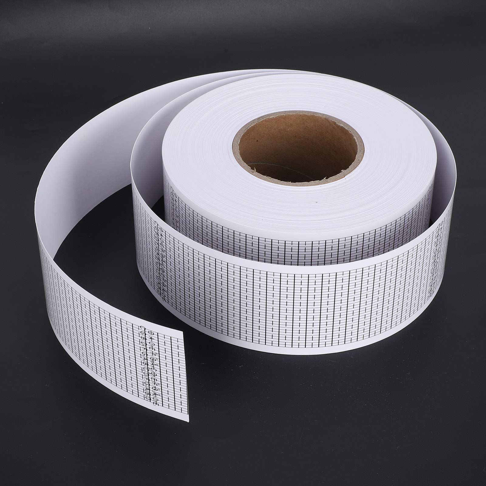 50m 15/30 Note Tiras En Blanco de Caja de Múdica DIY Hoja de Música Con Manivela En Blanco Cinta de Partitura Perforada Artesanía Amantes de Los Músicos Regalos(30 Note)