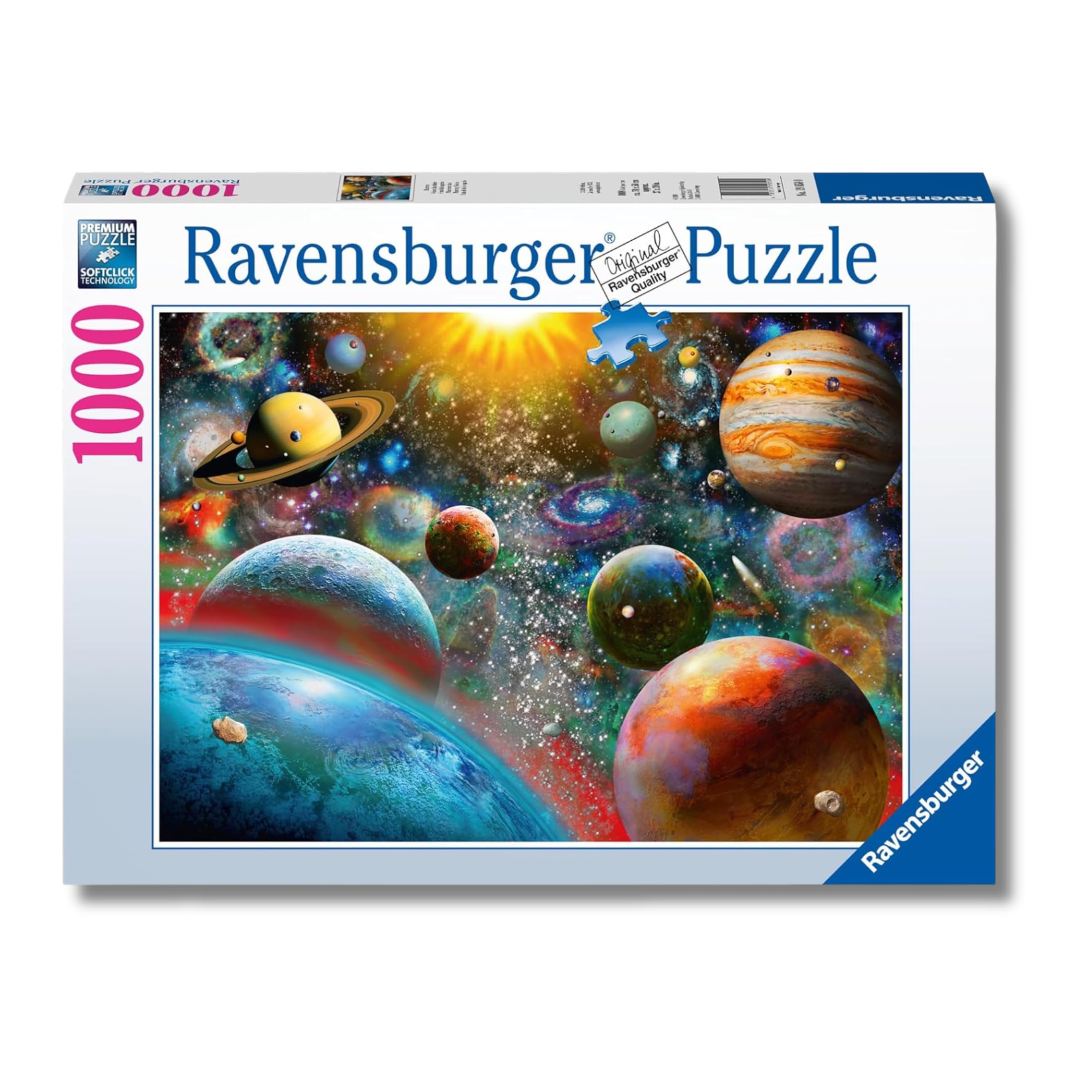 Puzzle 1000 Pezzi Astronauta Gatto - Per Adulti, 26x38 Cm, Regalo Ideale