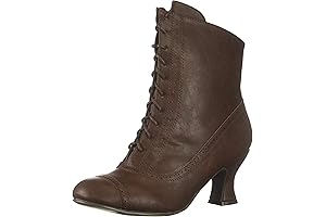 Women's 253-Sarah Mid Calf Saloon Girl Boots