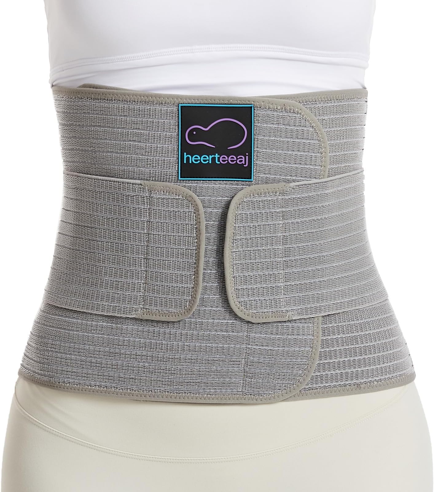 Paskyee Postpartum Belly Band, Abdominal Binder Post Surgery Belly Wrap