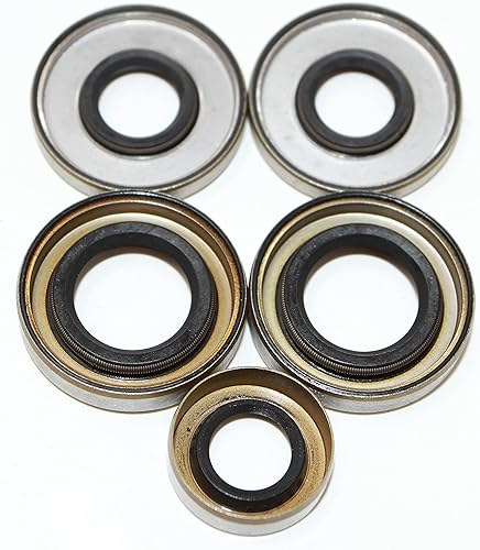 Miniatura 3 de SEI Marine Products - Compatible con el kit de sellos de caja de cambios Evinrude Johnson 0396350 8 9.9 10 15 HP 2 tiempos 4 tiempos