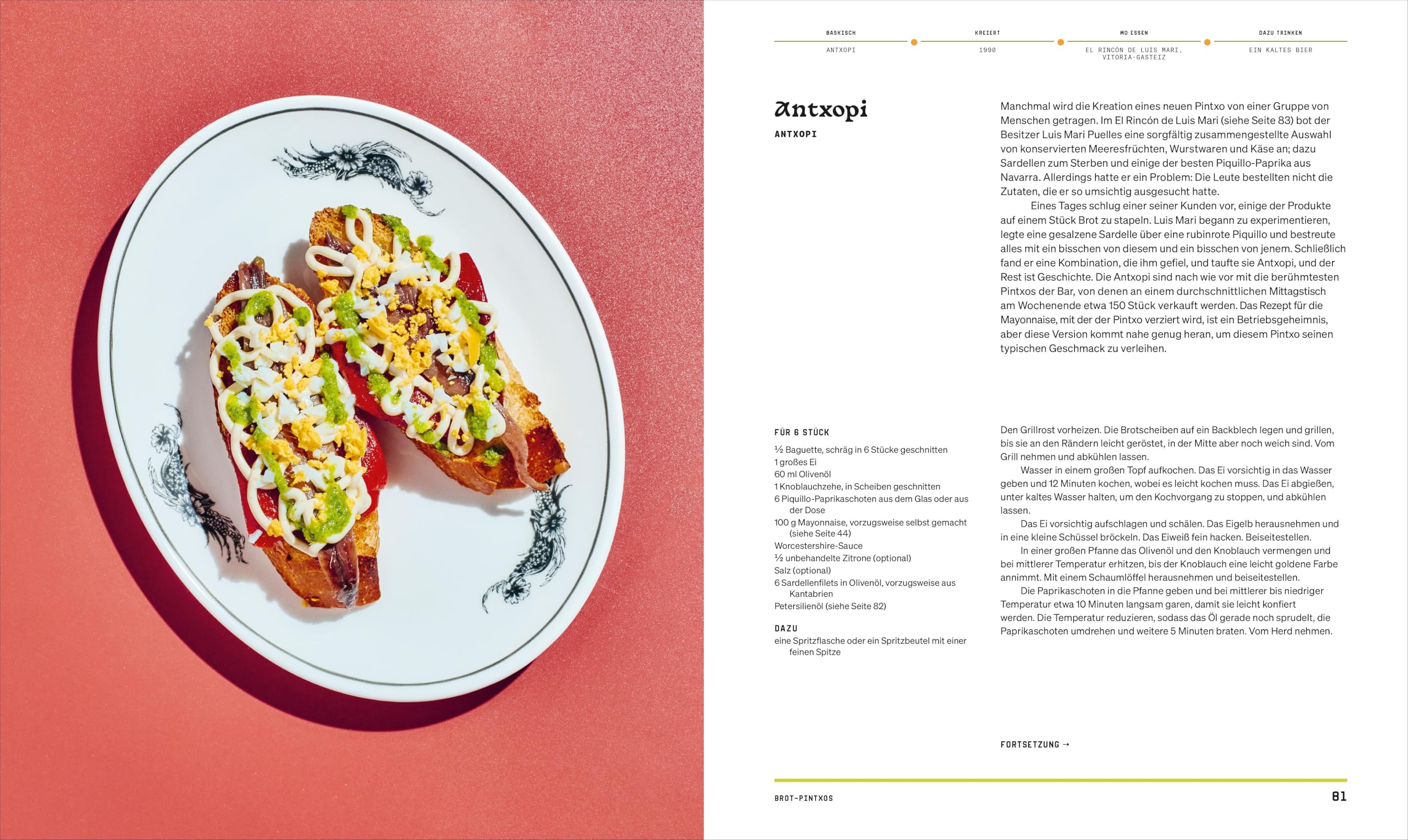 Das Buch der Pintxos: Absolut alles über die baskischen Tapas