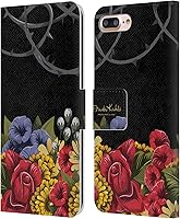 Vista 153 de Head Case Designs Frida Kahlo Blooms - Funda de piel con licencia oficial de Frida Kahlo Blooms para Apple iPhone 7 Plus/iPhone 8 Plus