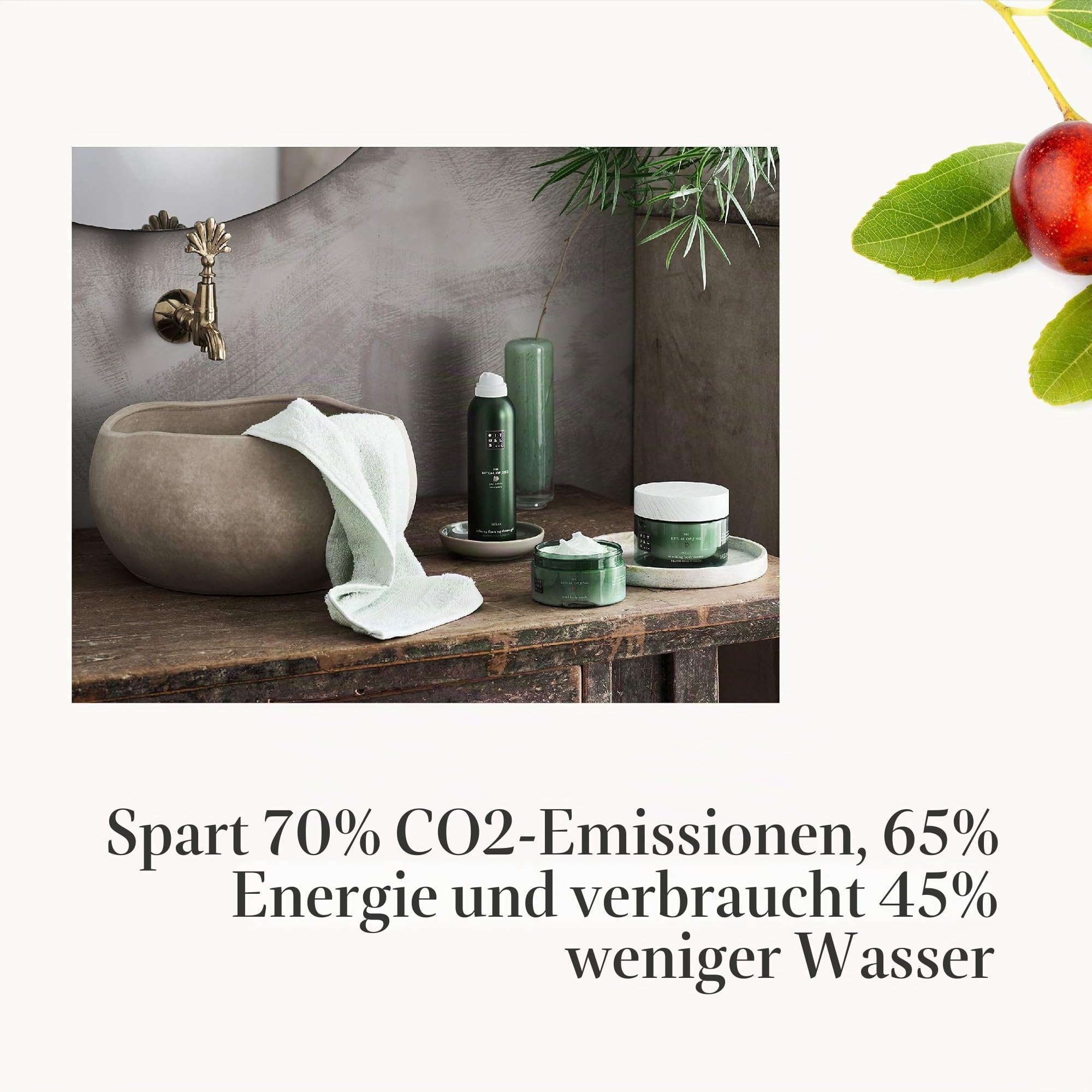 RITUALS Körpercreme Nachfüllset von The Ritual of Jing, 440 ml – Mit Heiligem Lotus & Jujube – Entspannende & Beruhigende Eigenschaften