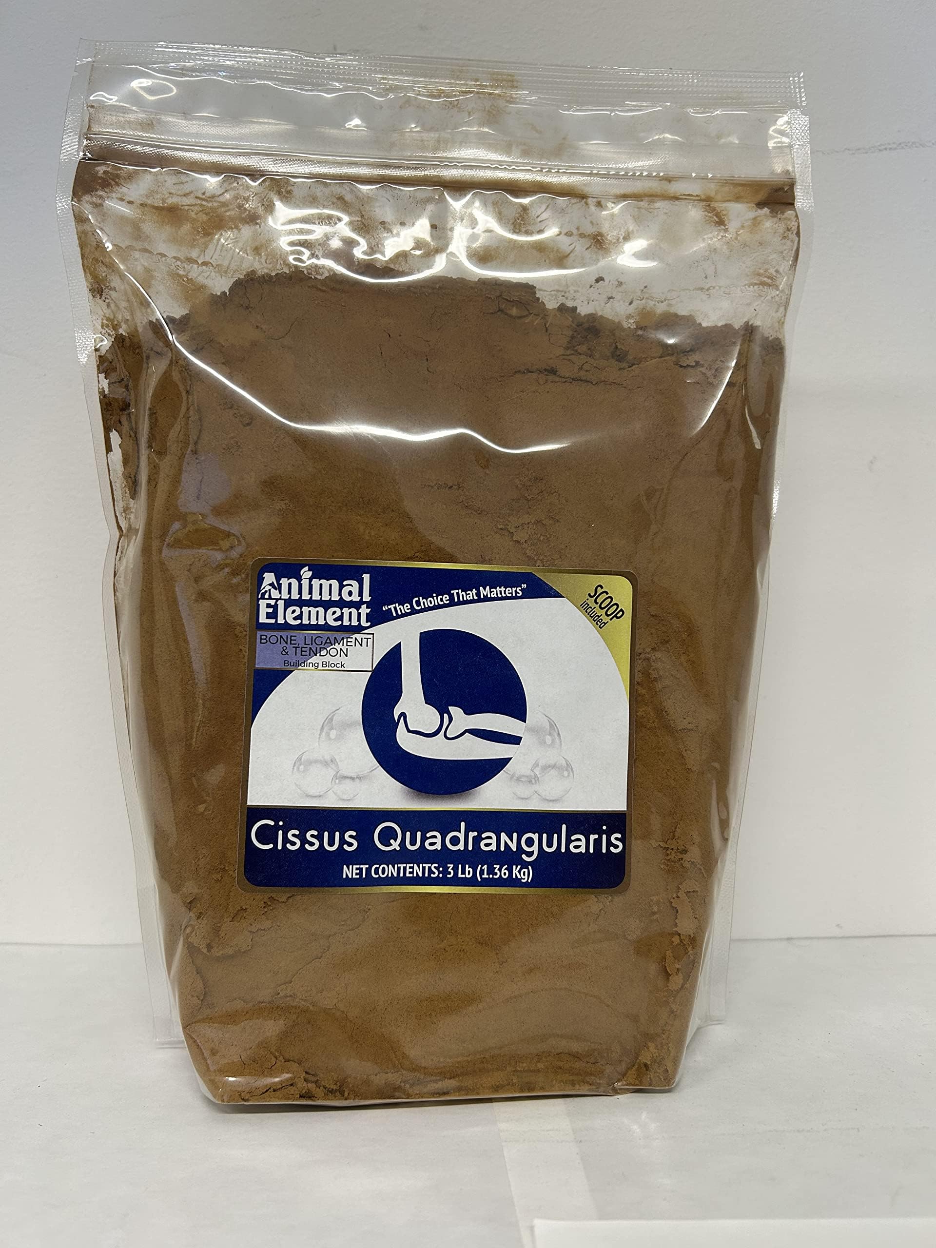 Cissus Quadrangularis 2.5% Ketosterone Extract-3 lb. Supports Healthy Joints and Bones, All Natural, GMO-Free