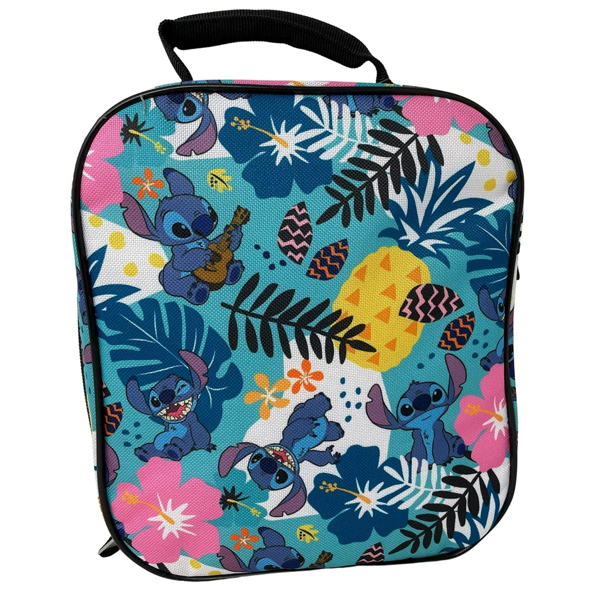 Disney Stitch All Over Print North South Rectangle Lunch Bag