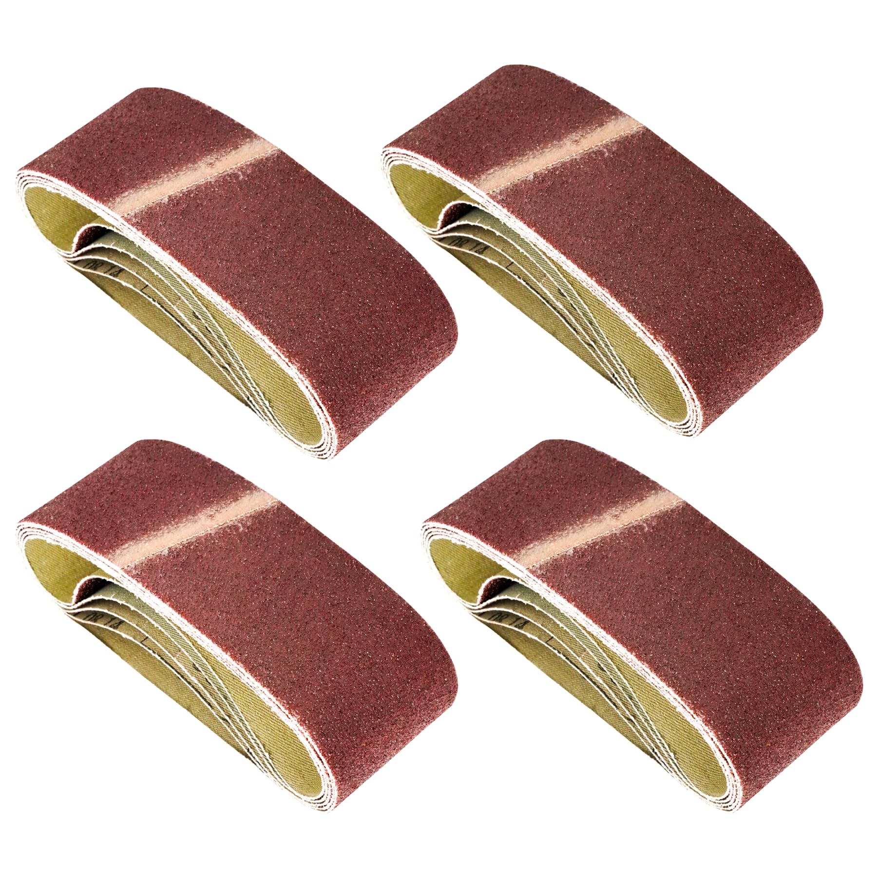 Dapetz ® 20 Pack Sanding Belts 40mm x 305mm Compatble with Power-Sander 60 Grit Abrasive Aluminum Oxide Ideal for Grinding,Sharpening and Derusting Wood, Paint, Varnish, Plastics