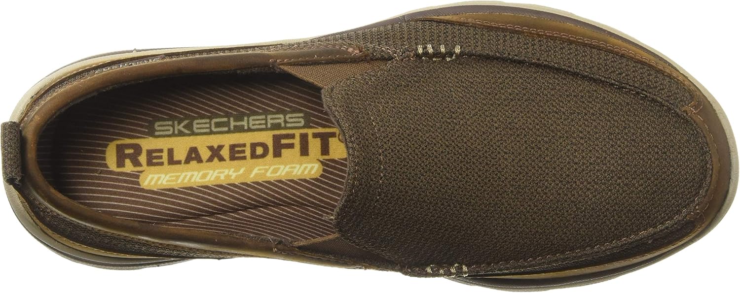 Skechers Men's Superior Milford Loafer 6.5 Brown