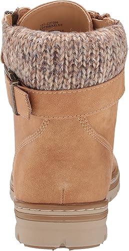 Miniatura 3 de CLIFFS BY WHITE MOUNTAIN Zapatos Kelsie - Botines para mujer con cordones, Blanco