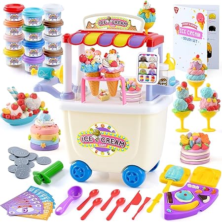 Play-doh Ice Cream Truck Replacement Parts Kids Ice Cream Cart