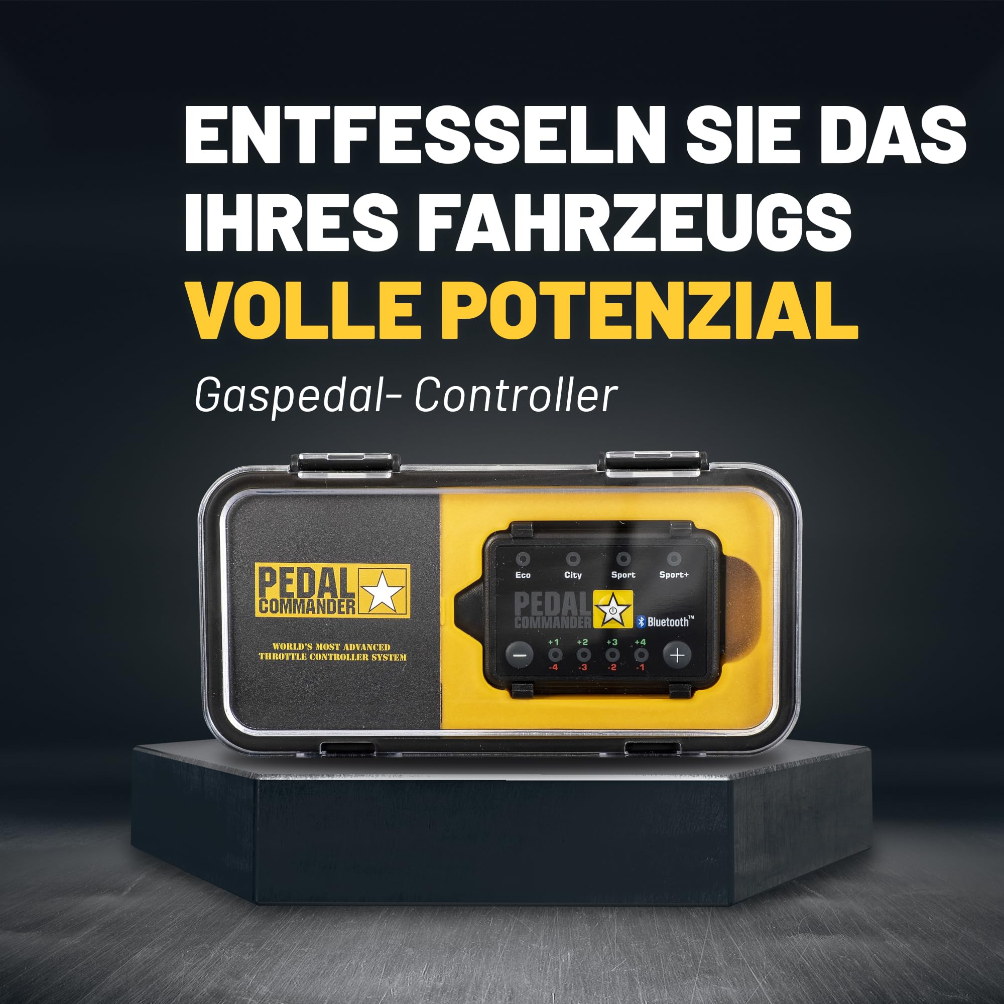 PEDAL COMMANDER ist für Jeep Renegade (2015 und neuer) (BU) Sport, Latitude, Limited, Altitude, Trailhawk und alle anderen Modelle (1.4L 1.6L 2.4L) Benzin und Diesel - PC07