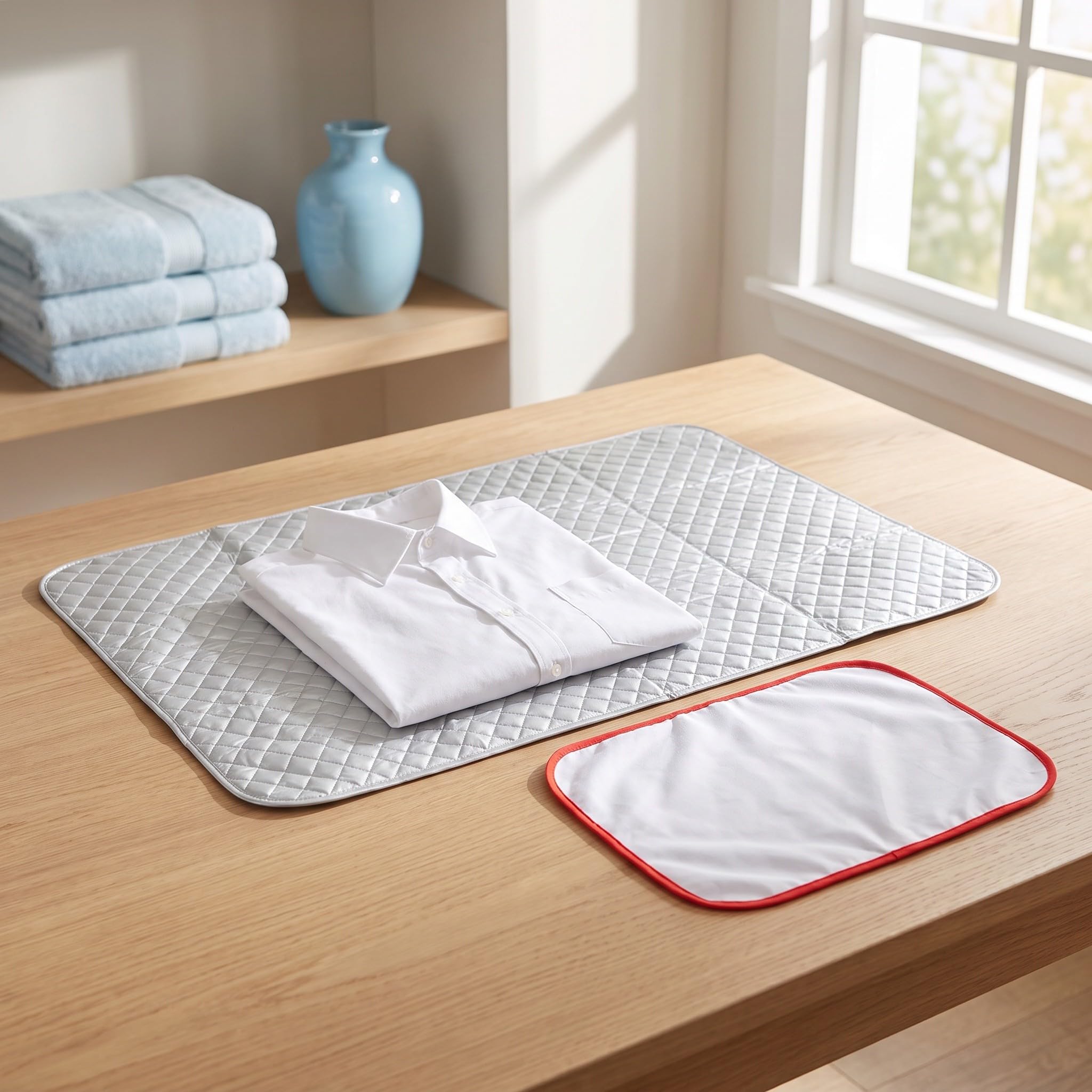 Gatuida Tapis de repassage portable pour table, 140 x 80 cm