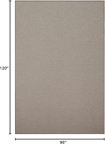 Miniatura 2 de Furnish my Place Alfombra moderna de color sólido comercial para interiores y exteriores, color azul petróleo, de 8 x 10 pies, apta para mascotas y