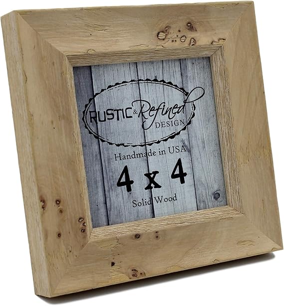 Rustic and Refined Design Yosemite Country Picture Frame Solid Wood