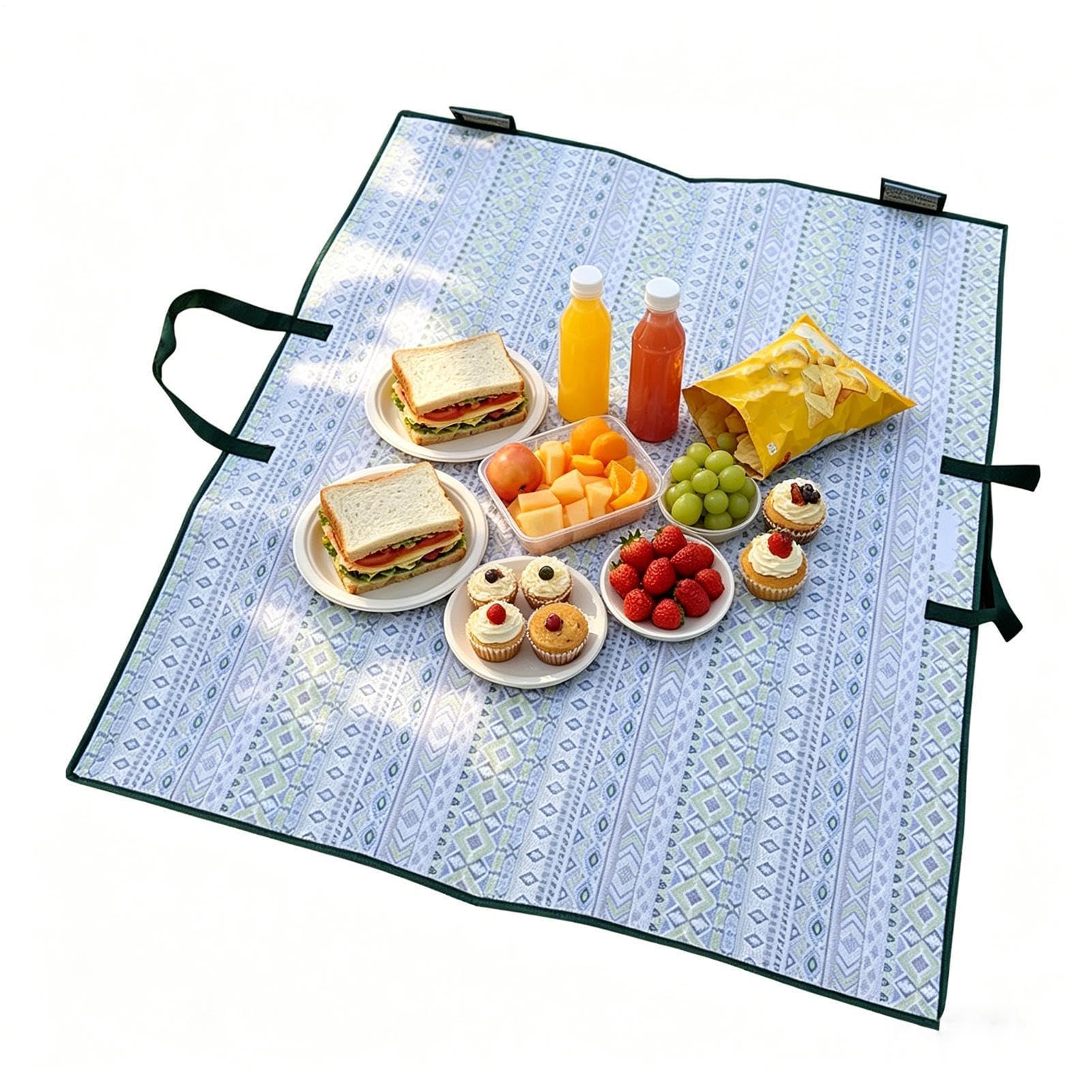 Tapis de pique-nique pliable et anti-sable pour vos sorties à la plage