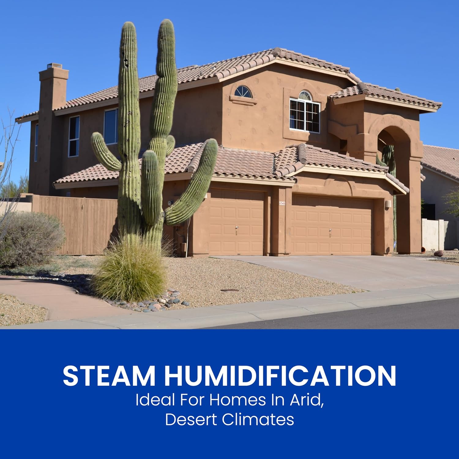 Steam Humidification for Arid Climates