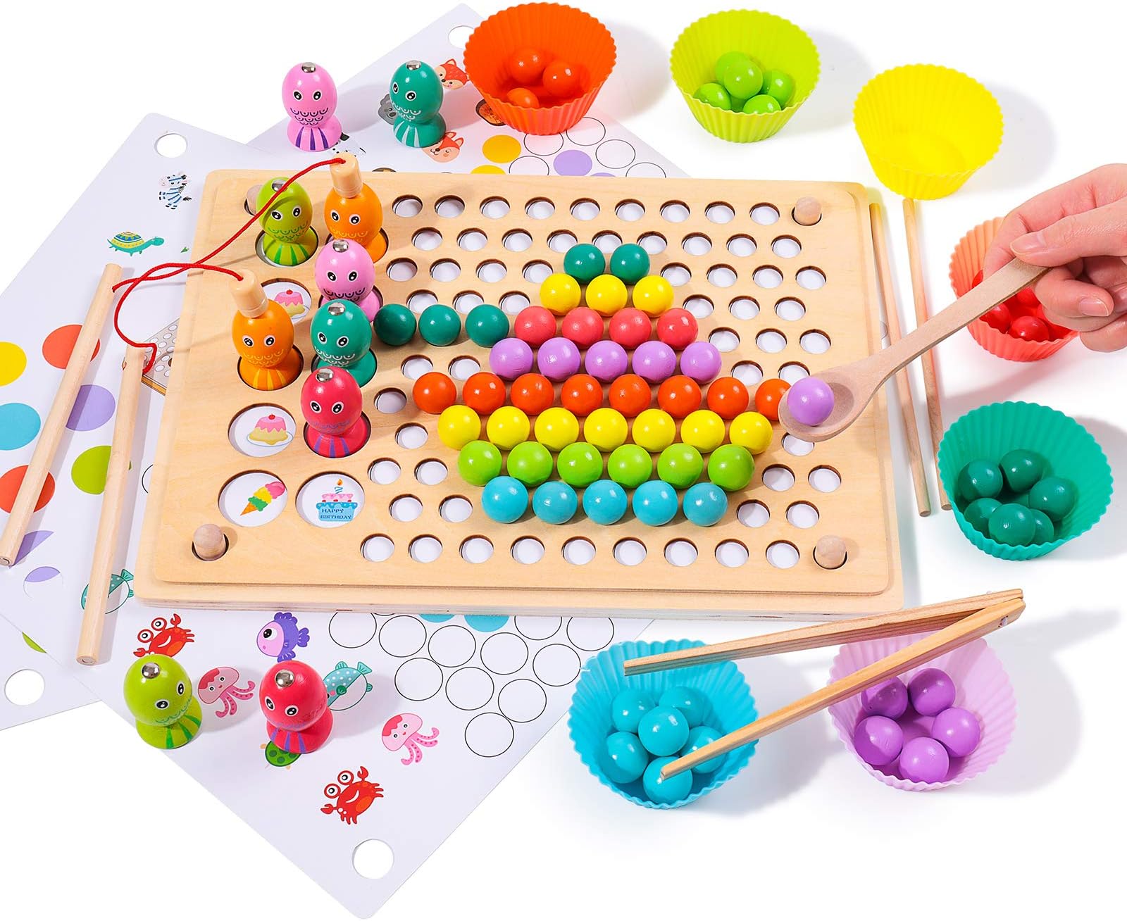Fishing Game Clip Bead
