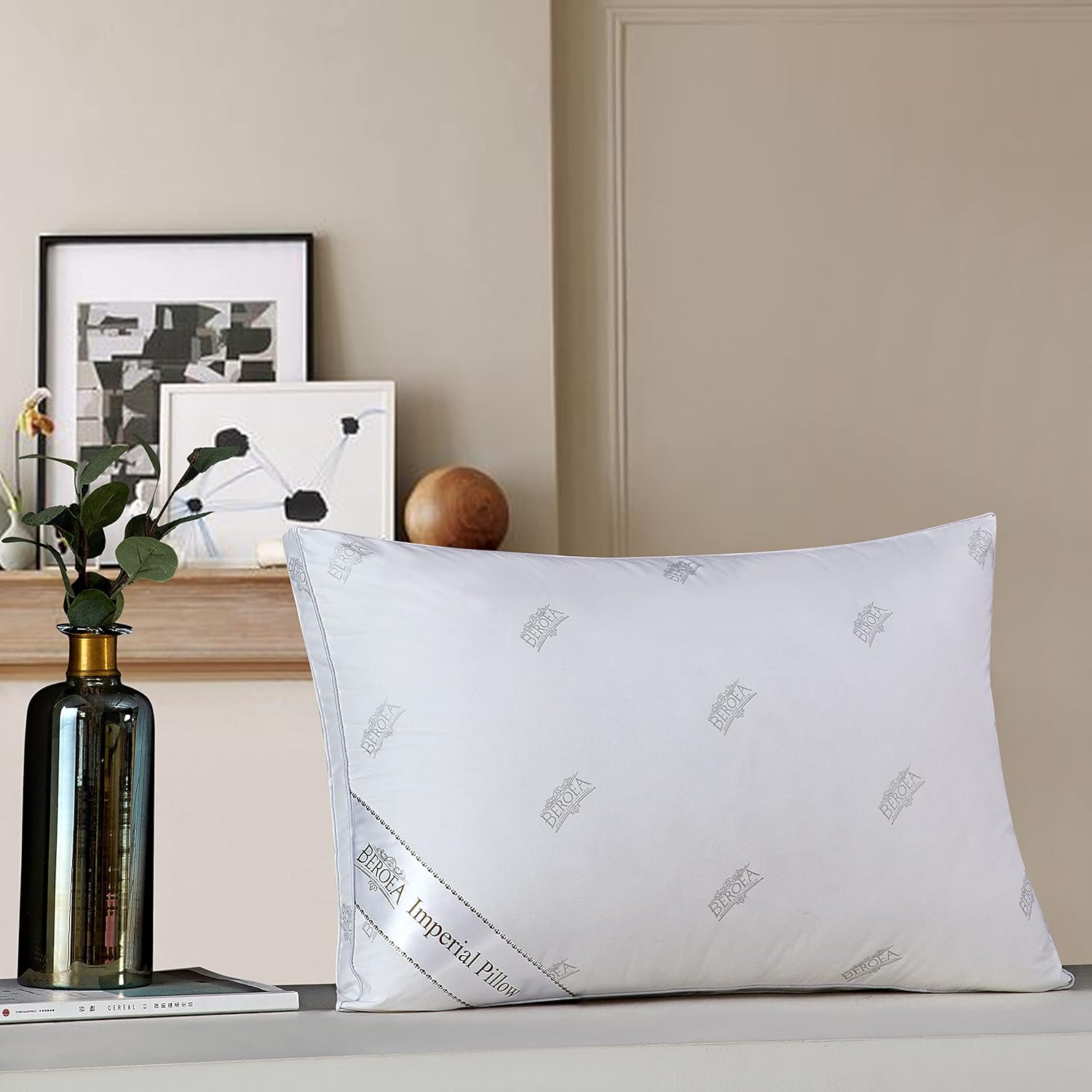 Luxury of Cooling Hotel Quality Bed Pillow, breathable cotton 100