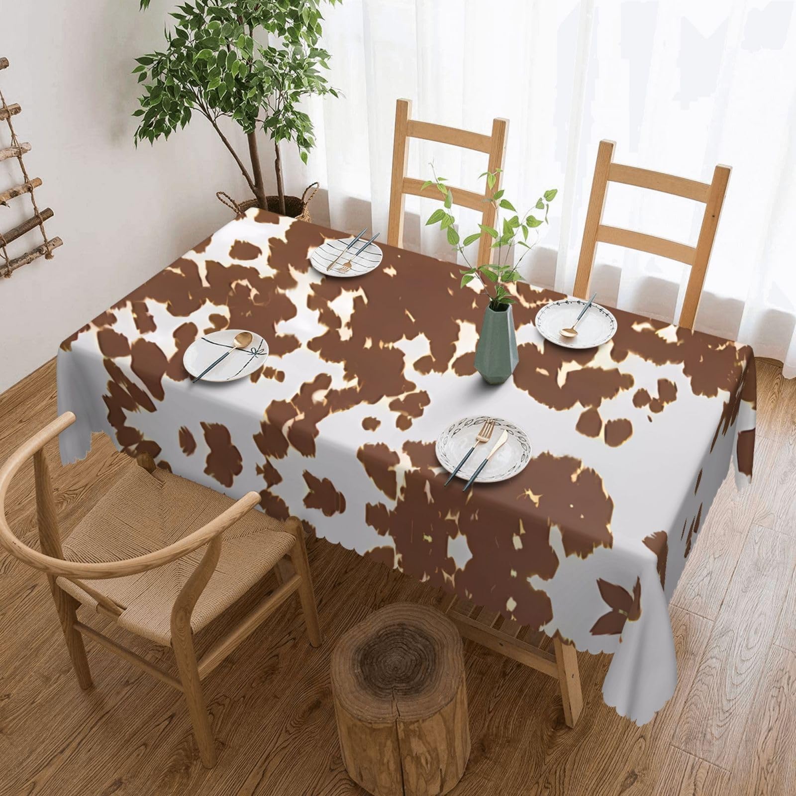 HLSBSSL 5c762f1816e2df05ad7ebf5f2c76df1 Patterned square lace tablecloth, wrinkle-resistant and durable, suitable for dining tables, parties, etc.
