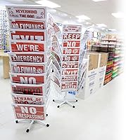 Vista 6 de BAZIC - Letrero de venta de automóviles de 9 x 12 pulgadas (2 líneas), número de teléfono del año del modelo, señalización interior de autos