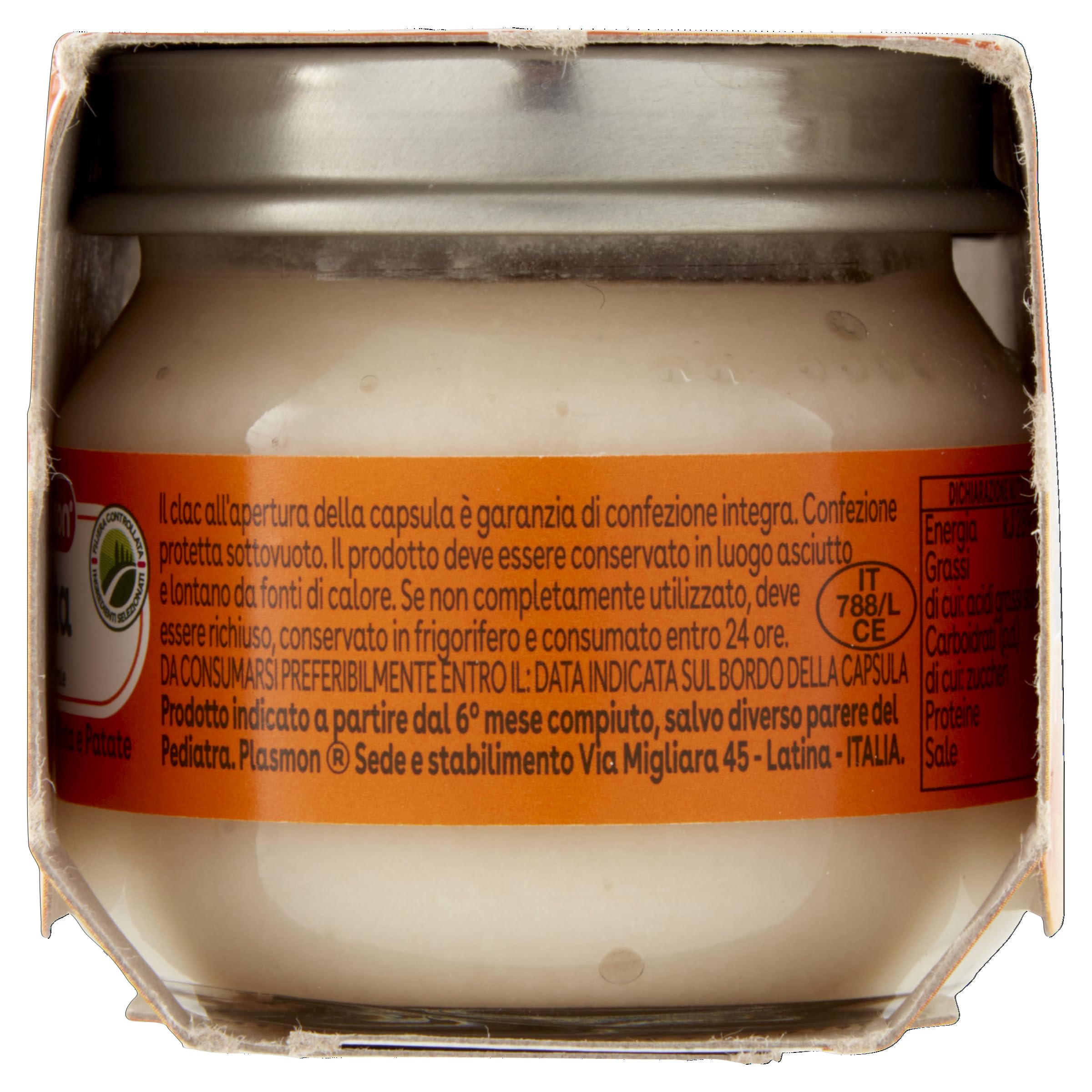 Plasmon Omogeneizzato Trota 2x80g (12 Confezioni)