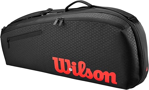 Miniatura 2 de WILSON Clash V3 Super Tour - Bolsas para raqueta de tenis, color negro y infrarrojo