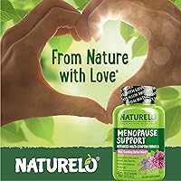 Vista 7 de NATURELO Suplementos de menopausia para mujeres, mezcla de hierbas con cohosh negro para menopausia, sofocos y sofocos, fórmula avanzada