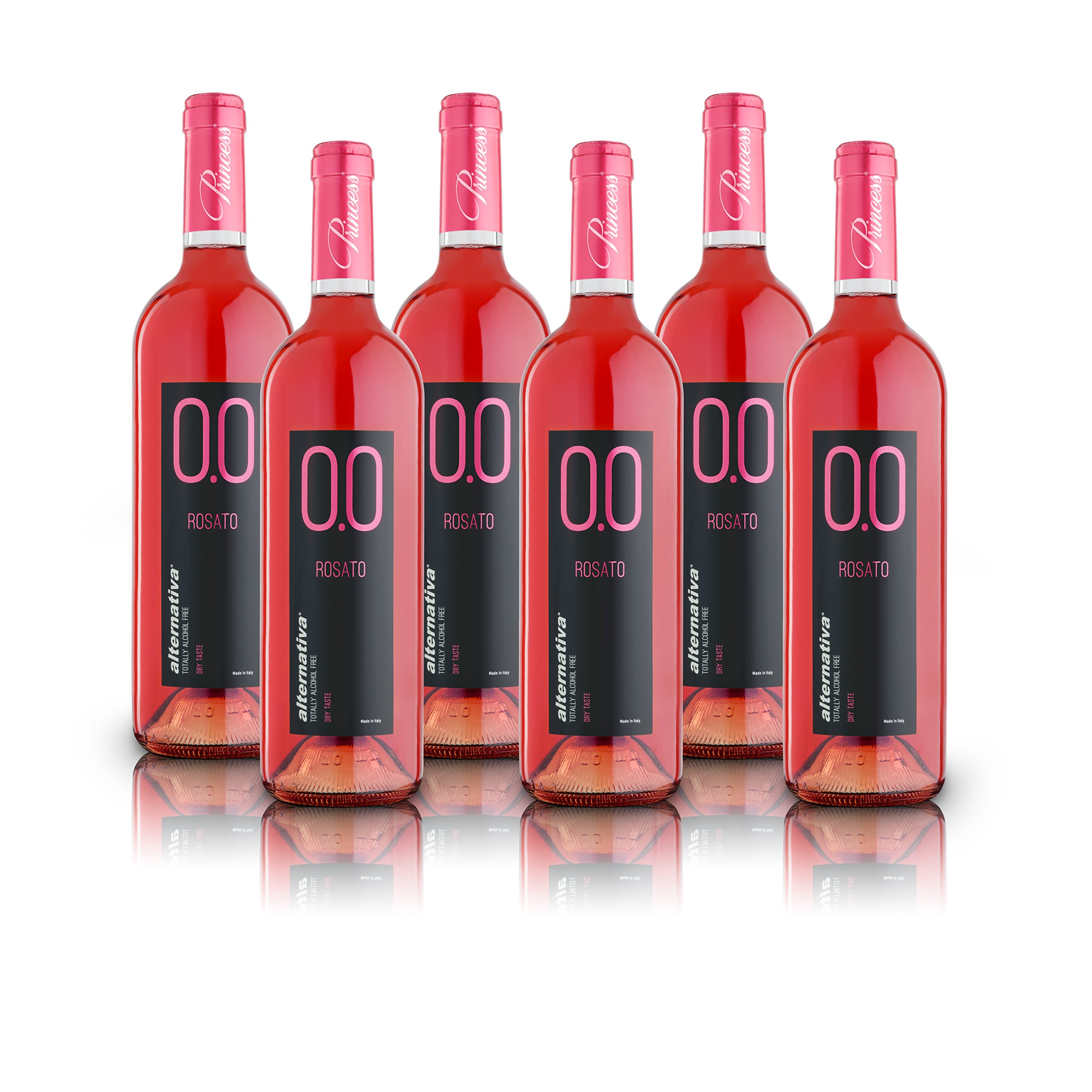 alternativa® - Rosè Dry - 0.0% vol (Pack of 6 bottles 750ml)