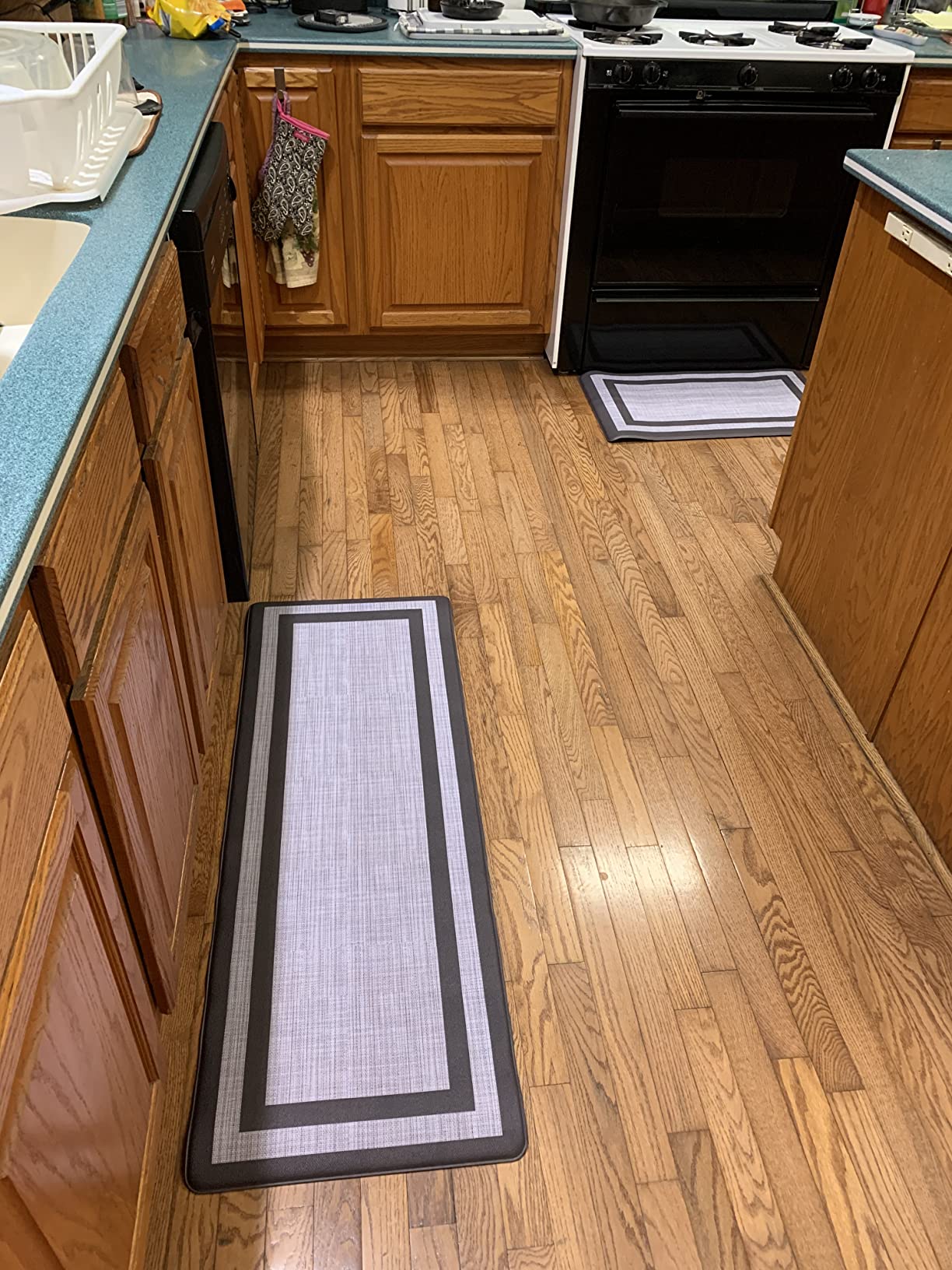 8/mo Finance Mattitude Kitchen Mat [2 PCS] Cushioned AntiFatigue