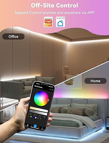 Miniatura 8 de PAUTIX WiFi SPI+DMX SPIW5 Tuya SPI controlador LED compatible con AlexaGoogle Home, para un solo colorCCTRGBRGBWRGBCCT SPI tira de luces LED,