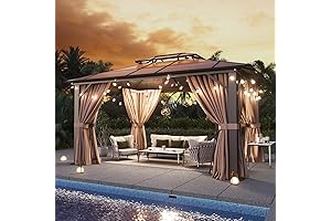 Aoxun 10x12 Hardtop Gazebo: Your Outdoor Haven