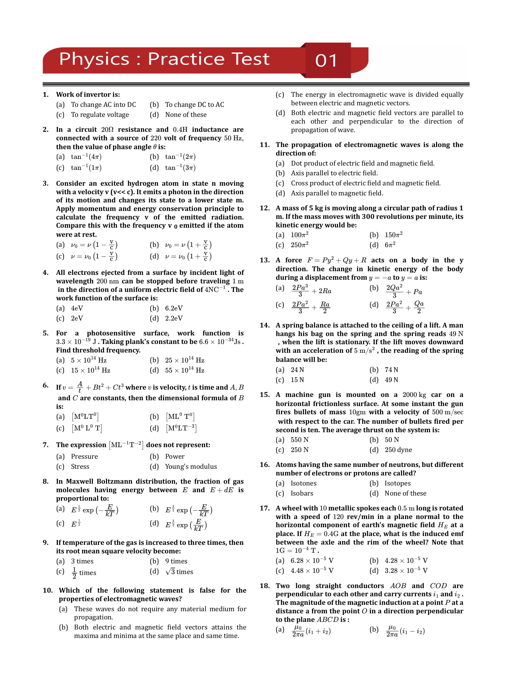 KCET 2024 : Engineering Entrance Exam - Karnataka Common Entrance Test - 30 Practice Tests of Physics, Chemistry and Mathematics (1800 Solved Questions) with Free Access To Online Tests 2