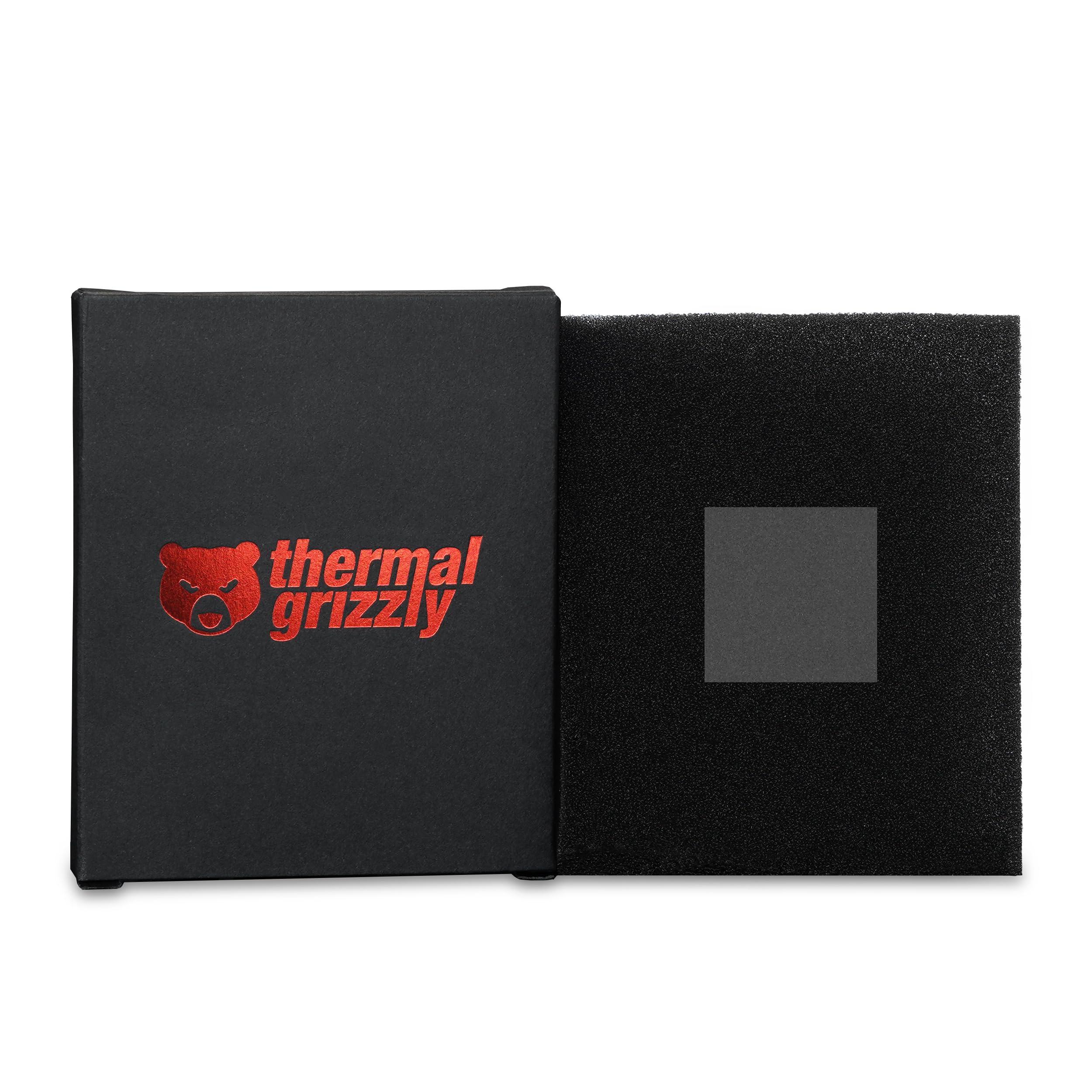 Thermal Grizzly Carbonaut - Carbon Termal Ped - Yapışmaz, Esnek ve Tekrar Kullanılabilir - Çok Yüksek Isı İletkenliği - Elektrik İletir! (25 × 25 × 0,2 mm)