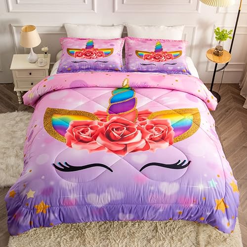 Miniatura 8 de Juego de ropa de cama infantil de construcción de 3 piezas para niños, juego de edredón reversible para cama de camión individual, juegos de ropa de