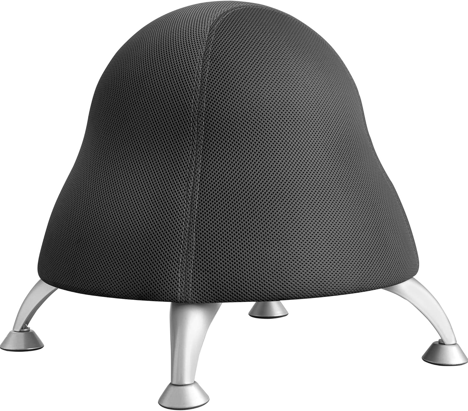 UrbanPro Vinyl Upholstered Ball Chair, Sour Apple Finish, 17 in Seat Height, Steel Base with Powder Coated Legs, Anti-Burst Exercise Ball, Includes Pump, Active Movement for Home, School, Waiting